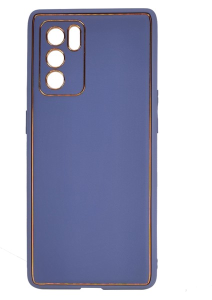 Oppo Reno 6 Pro Uyumlu Coco Leather Seri Arka Koruma Kılıf