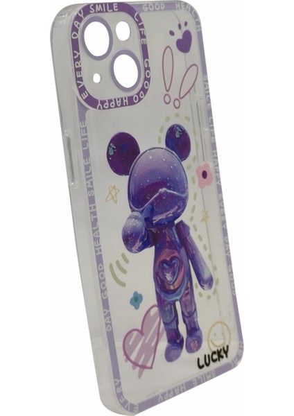 Apple iPhone 13 Uyumlu Kristal Carachter Seri Arka Koruma Kılıf fiyatları