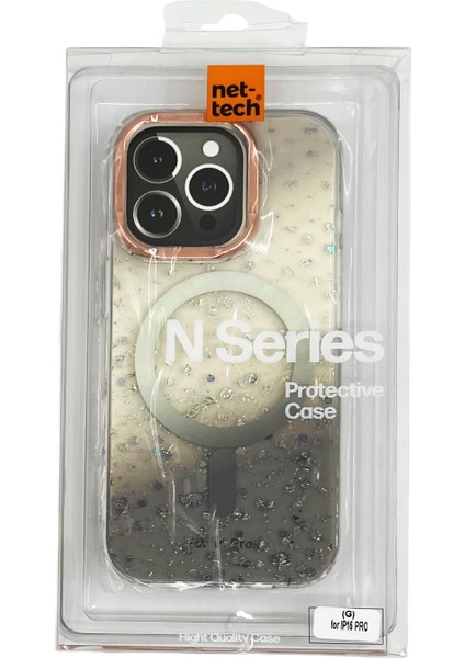 Apple iPhone 16 Pro Uyumlu NT-N056 Arka Koruma Kılıf