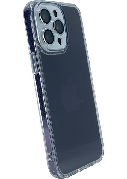 Apple iPhone 13 Pro Max Uyumlu Kamera Korumalı Yıldız Elmas Seri Arka Koruma Kılıf