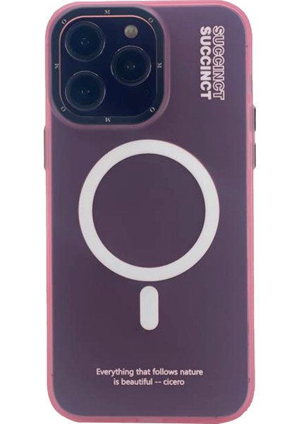 Apple iPhone 15 Pro Max Uyumlu NT-N002 Magsafe Arka Koruma Kılıf