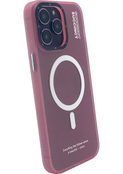 Apple iPhone 15 Pro Max Uyumlu NT-N002 Magsafe Arka Koruma Kılıf