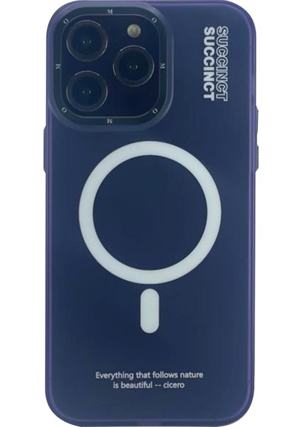 Apple iPhone 15 Pro Max Uyumlu NT-N002 Magsafe Arka Koruma Kılıf