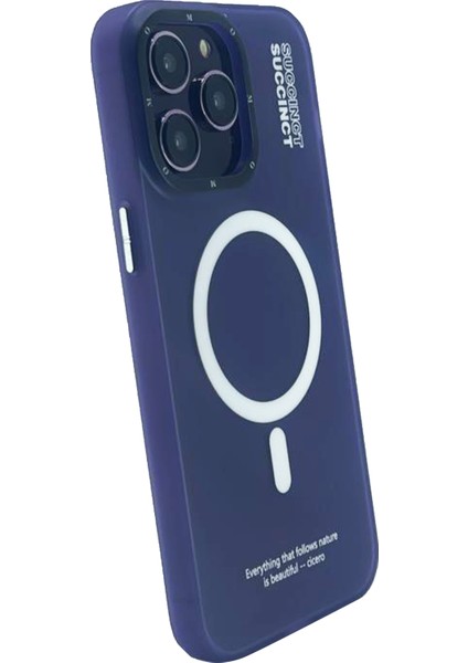 Apple iPhone 15 Pro Max Uyumlu NT-N002 Magsafe Arka Koruma Kılıf