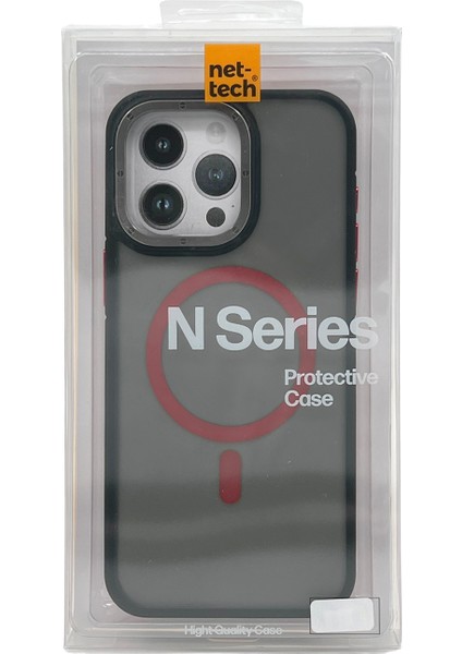 Apple iPhone 15 Pro Uyumlu Metal Çerçeveli Skın Frıendly Magsafe Seri Arka Koruma Kılıf modelleri