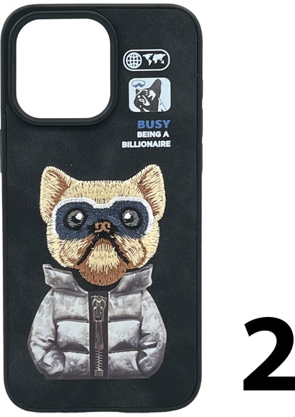 Apple iPhone 15 Uyumlu NT-N009 Animal Arka Koruma Kılıf