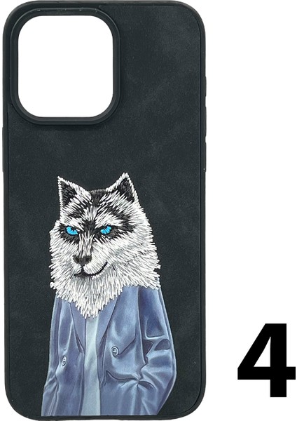 Apple iPhone 15 Uyumlu NT-N009 Animal Arka Koruma Kılıf
