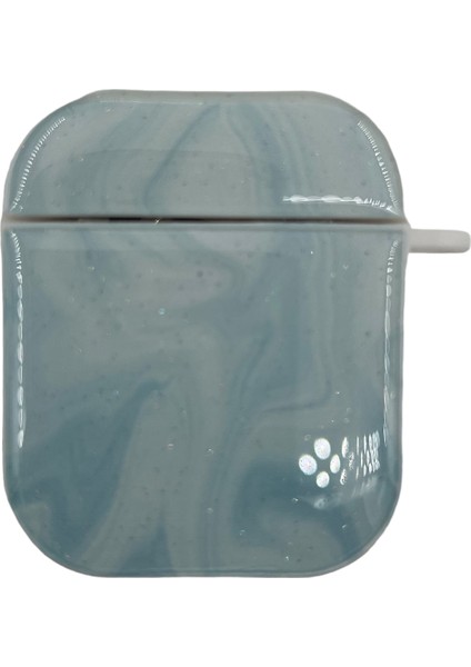 Apple Airpods 2.nesil Uyumlu Simli Ipli Arka Koruma Kılıf