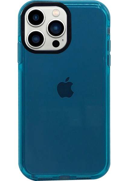 Apple iPhone 13 Pro Max Uyumlu Colour Transparan Seri Arka Koruma Kılıf