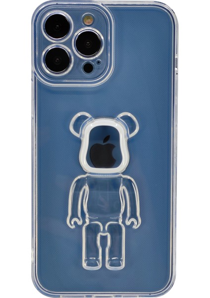 Apple iPhone 13 Pro Uyumlu Bear Seri Arka Koruma Kılıf