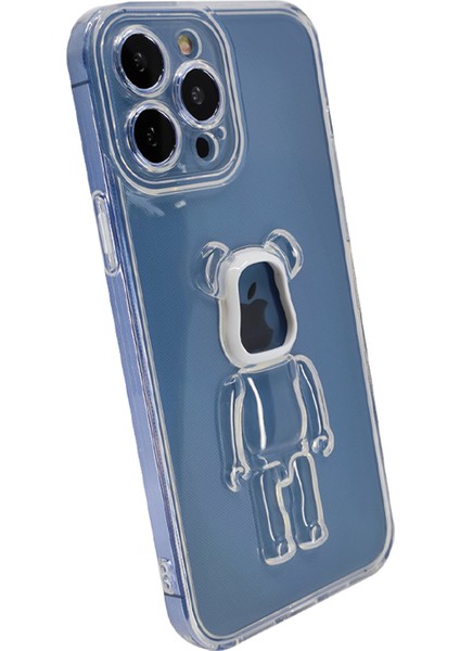Apple iPhone 13 Pro Uyumlu Bear Seri Arka Koruma Kılıf