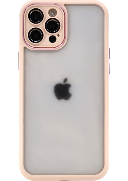 Apple iPhone 12 Pro Max Uyumlu Kamera Lens Koruyuculu Arka Koruma Kılıf