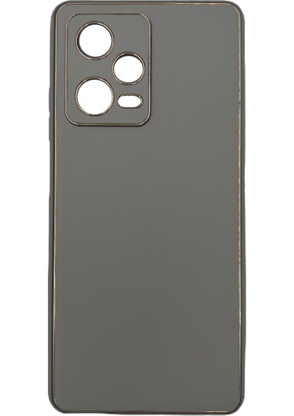 Xiaomi Redmi Note 12 Pro Plus Uyumlu Coco Leather Seri Arka Koruma Kılıf