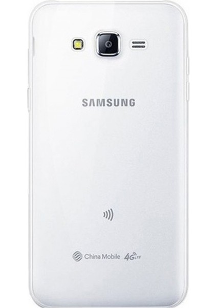 Samsung Galaxy J500 J5 Uyumlu Şeffaf Seri Arka Koruma Kılıf