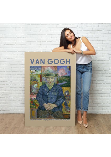 Vincent Van Gogh - Bildnis'in Babası Tanguy TABLO-8050