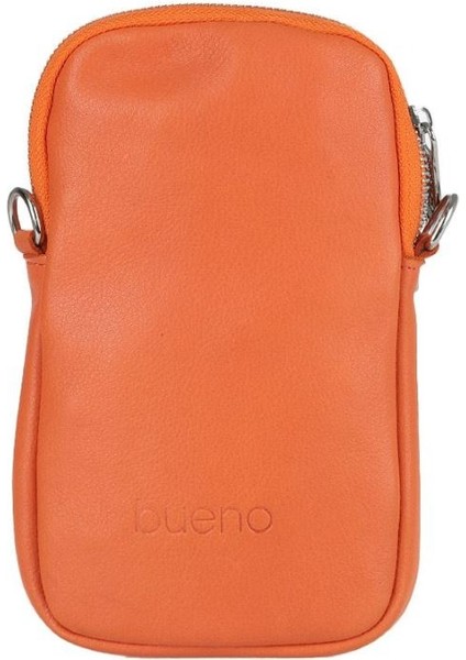 Turuncu Deri Unisex Telefon Çantası 01WBA7969 01WBA7969 modelleri