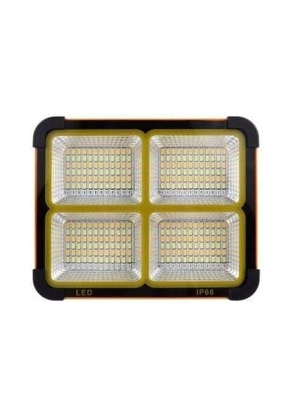 CT-4698 200 Watt Şarjlı Solar LED Projektör Beyaz