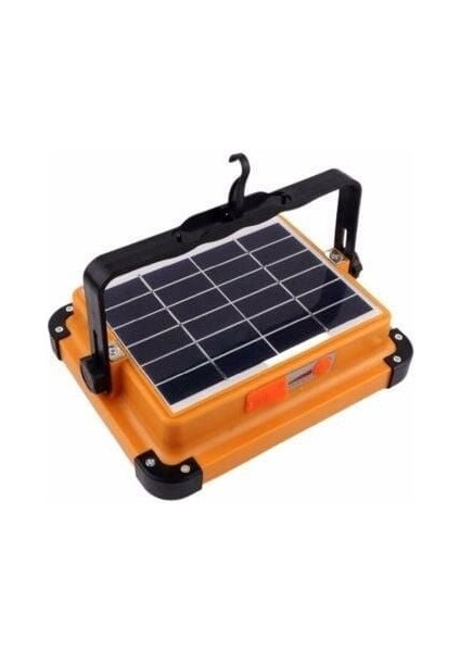 CT-4698 200 Watt Şarjlı Solar LED Projektör Beyaz
