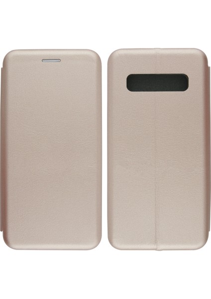 Samsung Galaxy S10 Uyumlu Lüx Seri Kapaklı Kılıf