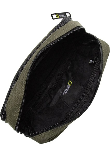 Çok Gözlü Unisex Bel Çantası Haki N00718.11