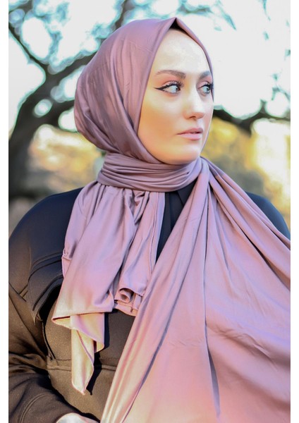 Shawl Kadın Pastel Lila Süprem Penye Şal SYR003