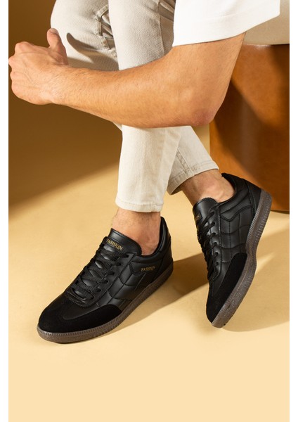 Dikiş Detaylı Rahat Taban Bağcıklı Erkek Sneakers 001-1007-24M