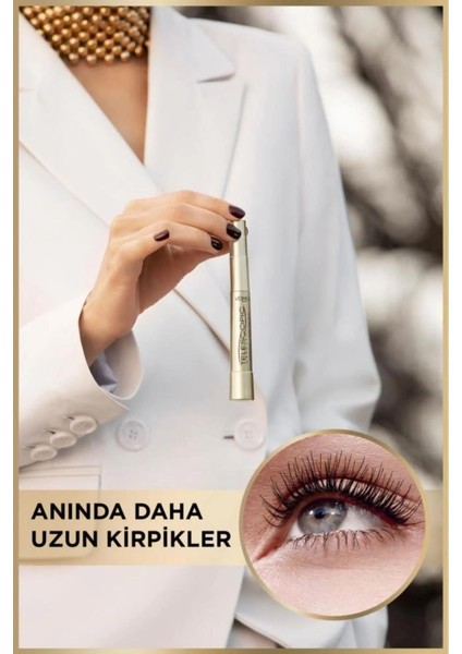 3 Adet Loreal Paris Telescopic Maskara Siyah ve Rosıe Pamuk