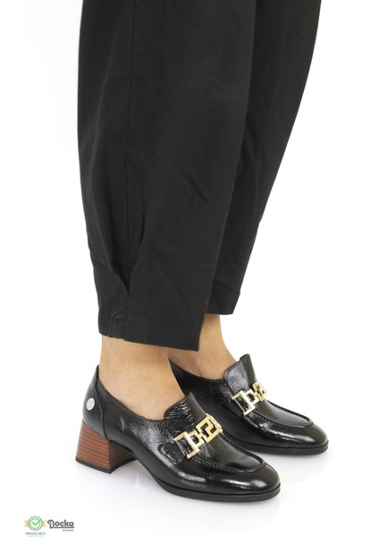 Kadın Hakiki Deri Kalın Topuklu Klasik Ayakkabı M25/KA40 fırsatları