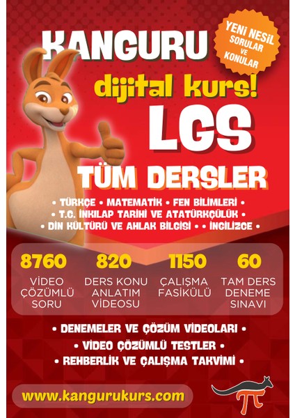 Kanguru Matematik Dijital Kurs - Lgs Hazırlık Platformu