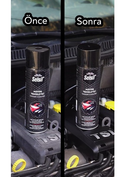 Selsil Oto Motor Temizleyici Sprey 500 Ml