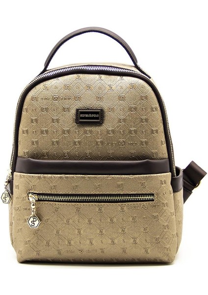 Silver & Polo Bronz - Kahve SP1061 Kadın Sırt Çantası