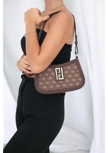Kahve SP1132 Kadın Çapraz Çanta