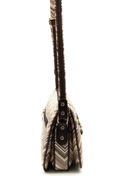 Silver & Polo Nut - Kahve SP818 Kadın Çapraz Çanta fırsatları