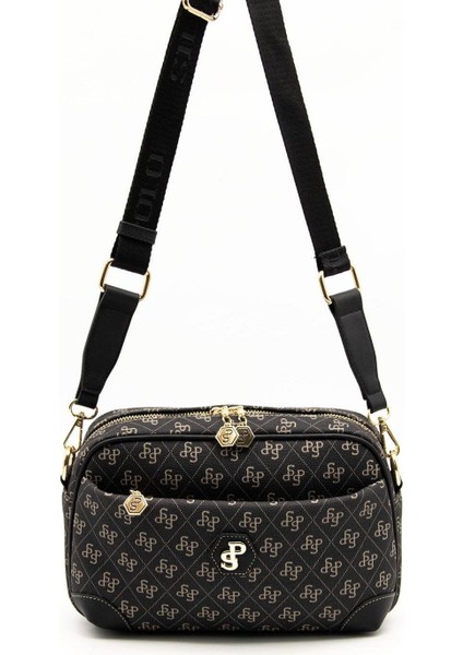 Silver & Polo Füme - Siyah SP1094 Kadın Çapraz Çanta fiyatları