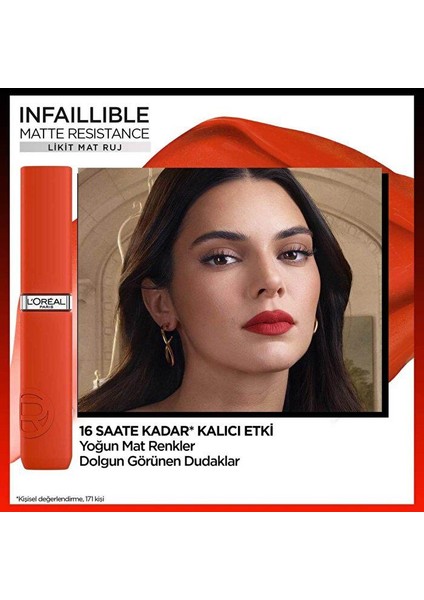 3 Adet Infaillible Matte Likit Mat Ruj - 150 Lazy Sunday ve Rosıe Pamuk