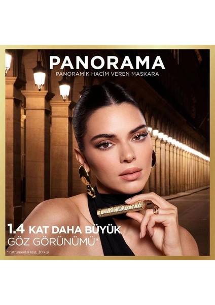 3 Adet Loreal Paris Panorama Siyah Maskara ve Rosıe Pamuk