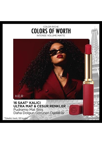 3 Adet Intense Volume Matte Ruj - 200 Orange Stand Up ve Rosıe