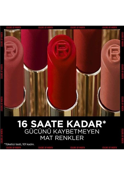 3 Adet Intense Volume Matte Ruj - 200 Orange Stand Up ve Rosıe
