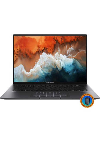 Zenbook UM3402YA-W00TT02 Ryzen5 7530U 8gb 1tbssd 14" Wqxga+ Touch W11H Dizüstü BILGISAYAR-CNT003