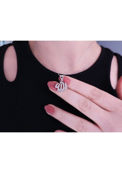 Allah Yazılı Pırlanta Kolye 0401P0024 fiyatları