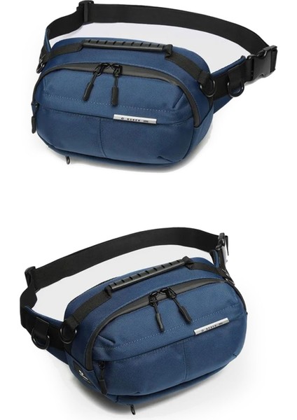 Unisex Çok Cepli Bel ve Göğüs Çantası Lacivert 9260