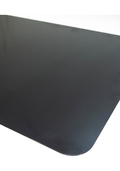 Siyah Büyük Kuzine Soba Tablası Altlığı (Temizliği Kolay Düz Estetik Büyük Kuzine Tablası) 95 cm x 59 cm) modelleri