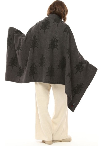 Kadın Çınar Desenli Kalın Omuz Şalı indirimleri