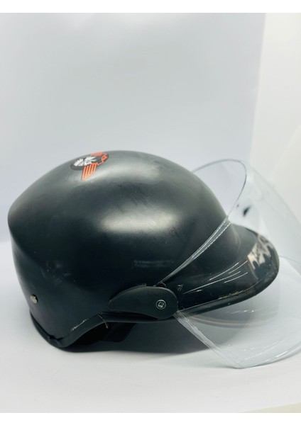 Yarım Kask Camlı