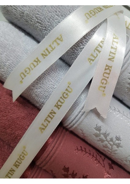 Ditsy Yüz Havlusu 4 Adet- Gri Mürdüm fiyatları