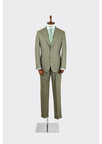 Kırlangıç Yaka Pileli Erkek Takım ELBISE-KAX1303S fırsatları