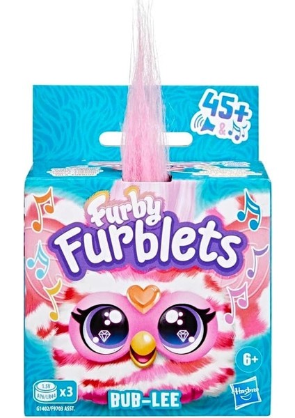 Furblets Bub-Lee Mini Friend, 45+ Ses ve Müzik, 6 Yaş ve Üstü Için Elektronik Peluş