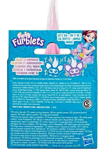 Furblets Bub-Lee Mini Friend, 45+ Ses ve Müzik, 6 Yaş ve Üstü Için Elektronik Peluş