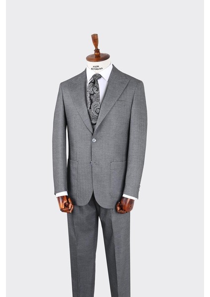 Kırlangıç Yaka Pileli Erkek Takım ELBISE-KAX1303S fiyatları