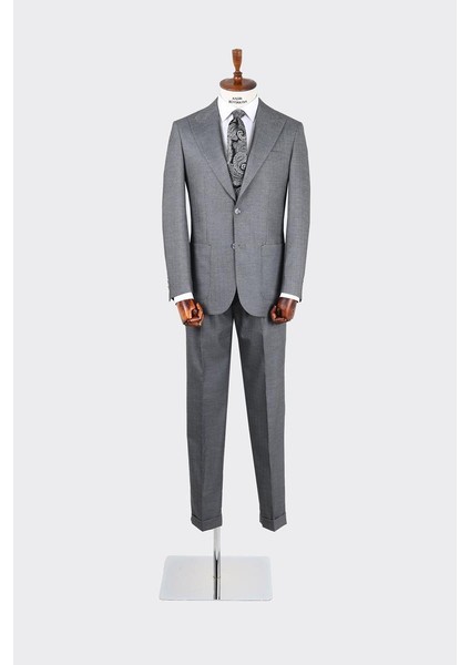 Kırlangıç Yaka Pileli Erkek Takım ELBISE-KAX1303S fırsatları